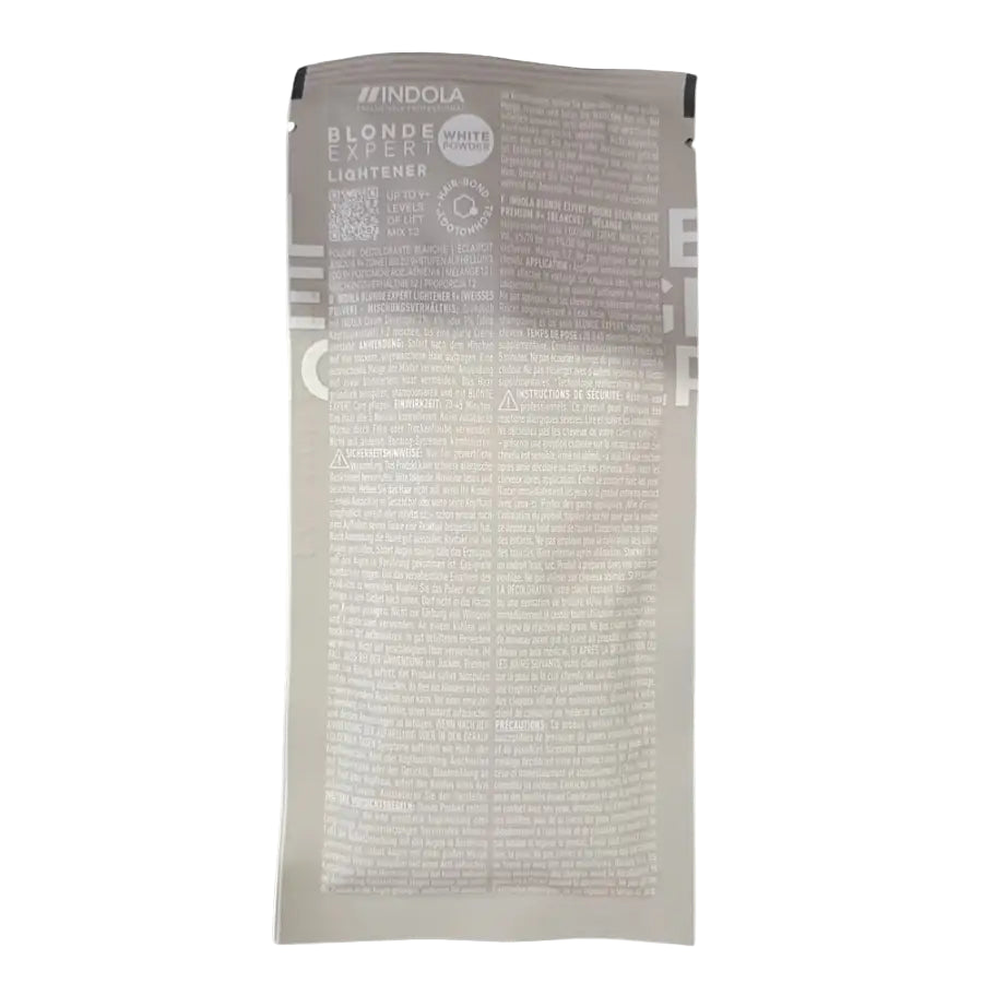 Indola Blonde Expert Pudră Decolorantă White Powder 9 + Tonuri – 30g | Putere Maximă de Decolorare cu Protecție