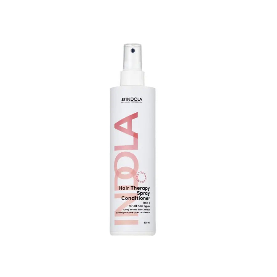 Indola Hair Therapy Spray Conditioner 300ml – Balsam Leave-In pentru Toate Tipurile de Păr cu Hidratare Instantă și
