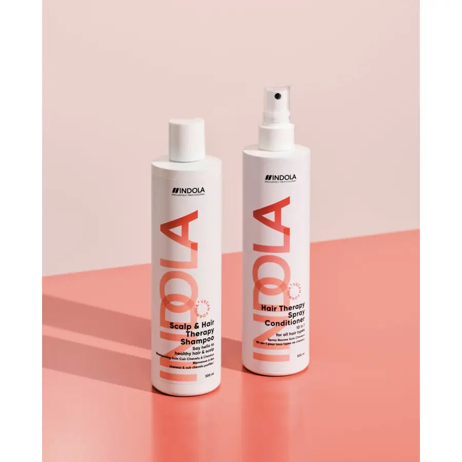 Indola Scalp & Hair Therapy – Șampon Profesional Vegan pentru Scalp Sensibil și Păr Slăbit cu Keratină Vegetală și