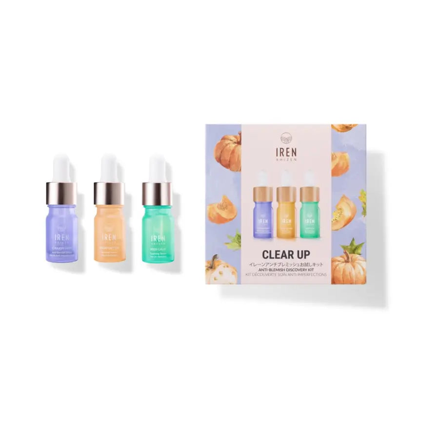 IREN Shizen Discovery Kit – Ritual Japonez Anti-Imperfecțiuni cu Biyusen™ și Superingrediente - Ten și Corp