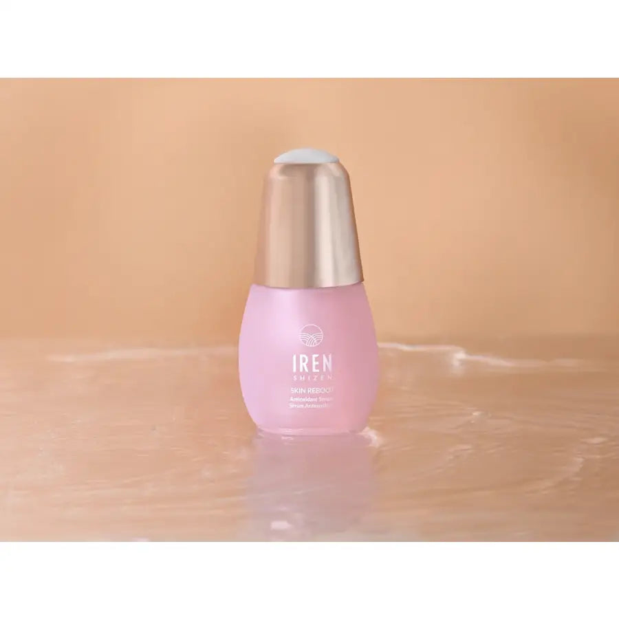 IREN Shizen Skin Reboot 20ml – Ser antioxidant cu rodie cofeină și alge roșii pentru un ten revitalizat luminos și