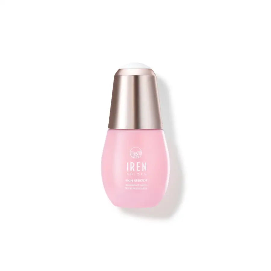 IREN Shizen Skin Reboot 20ml – Ser antioxidant cu rodie cofeină și alge roșii pentru un ten revitalizat luminos și