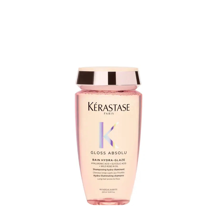 Kérastase Gloss Absolu Bain Hydra-Glaze – Șampon Hidratant Iluminator pentru Păr Lung Predispus la Electrizare 250ml