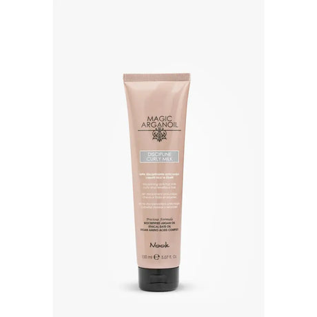 Lapte Anti-Frizz pentru Păr Rebel cu Ulei de Argan Nook Magic ArganOil Discipline - 150 ml - Păr