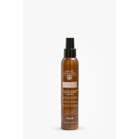 Lapte Disciplinant cu Acțiune Termică și Complex Vegan de Amoniacizi Nook Magic ArganOil Discipline 150ml - 150 ml - Păr