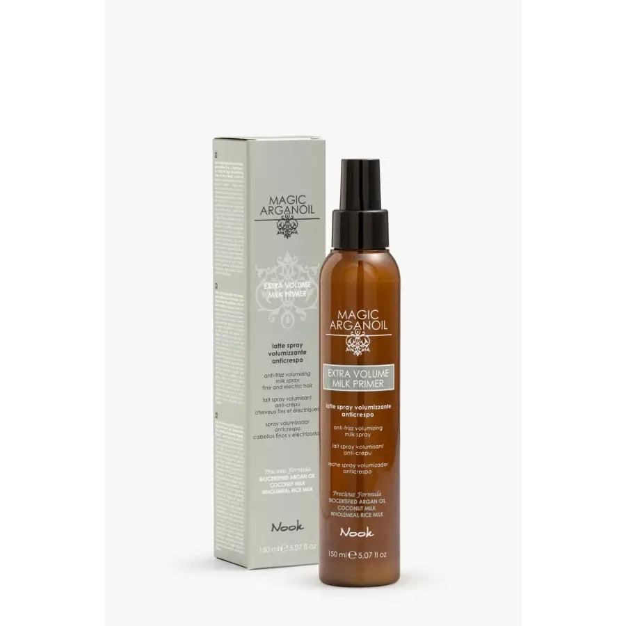 Lapte Spray pentru Volum cu Efect Anti-Frizz și Protecție Termică Nook Magic ArganOil Extra Volume 150ml - 150 ml - Păr