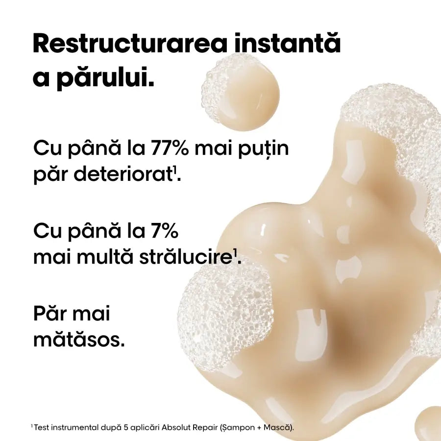 L’Oréal Professionnel Absolut Repair Lipidium– Șampon Regenerant pentru Păr Deteriorat - Păr