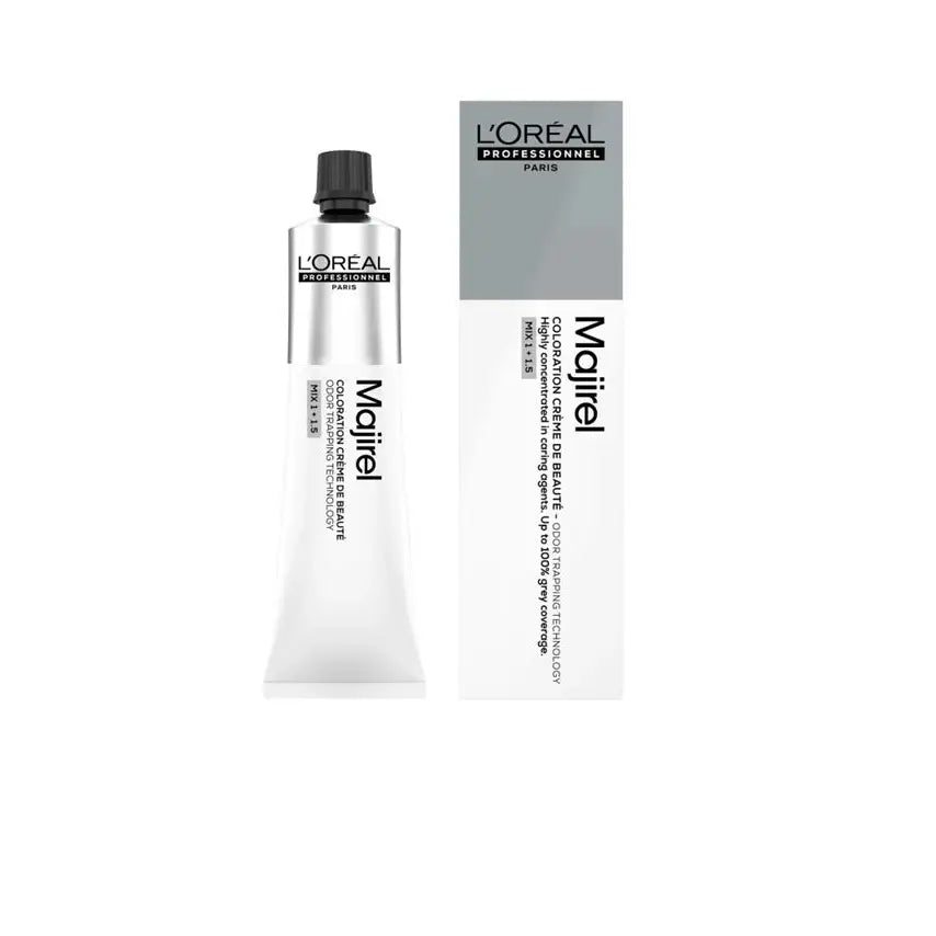 L’Oréal Professionnel Majirel 60ml – Vopsea Profesională Permanentă cu Acoperire 100% a Firelor Albe și Tehnologie