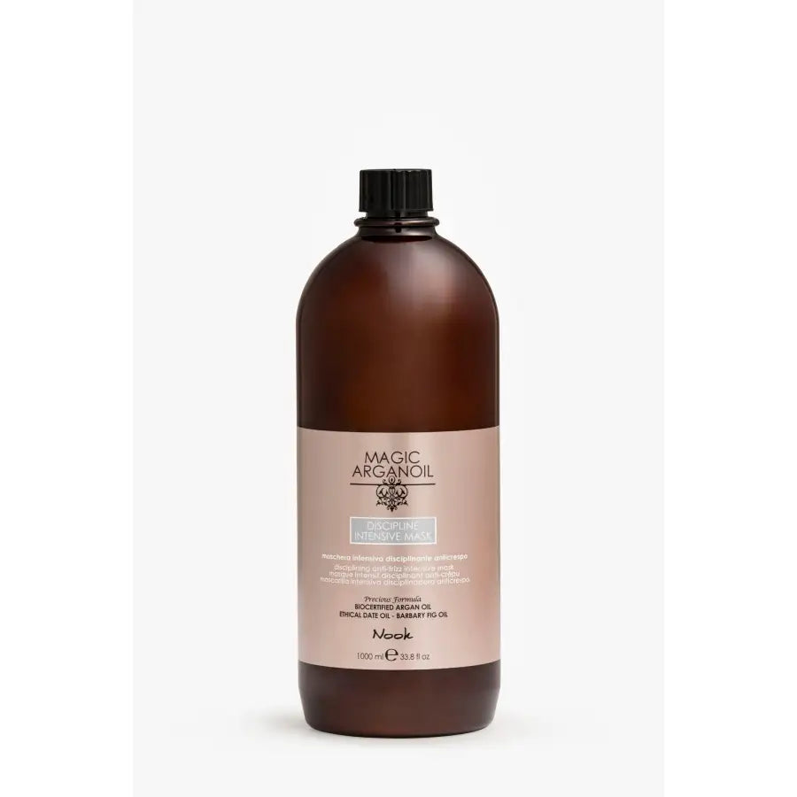 Mască Anti-Frizz pentru Păr Gros și Rebel cu Formulă Disciplinantă și Ulei de Argan Nook Magic ArganOil Discipline