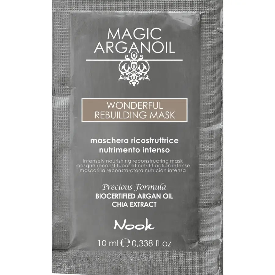 Mască de Păr pentru Reconstrucție Intensivă și Hidratare Profundă Nook Magic ArganOil Wonderful - Păr