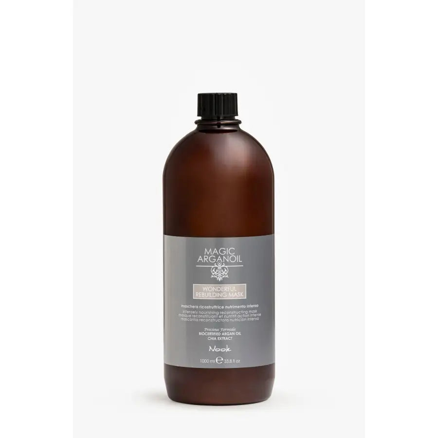Mască de Păr pentru Reconstrucție Intensivă și Hidratare Profundă Nook Magic ArganOil Wonderful - 1000 ml - Păr