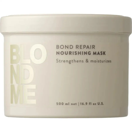 Mască Hrănitoare Schwarzkopf BLONDME Bond Repair – Nutriție Intensă & Reparare pentru Părul Blond Fragil - 500 ml - Păr