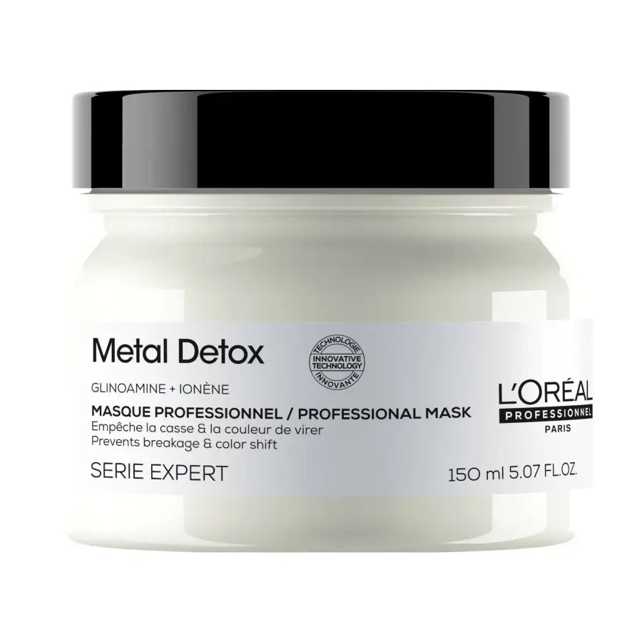 Mască Profesională L’Oréal Professionnel Metal Detox – Protecție Anti-Depunere Hrănire Intensă & Strălucire - 150 ml