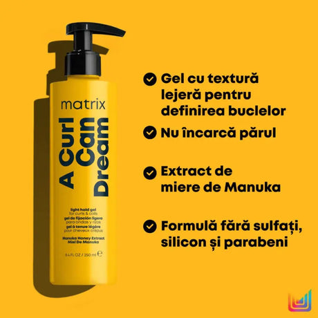 Matrix A Curl Can Dream Light Hold Gel Pentru Bucle