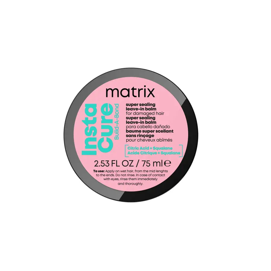 Matrix Instacure Build-A-Bond Super Sealing – Cremă Leave-in Reparatoare pentru Păr Deteriorat 75ml - Păr
