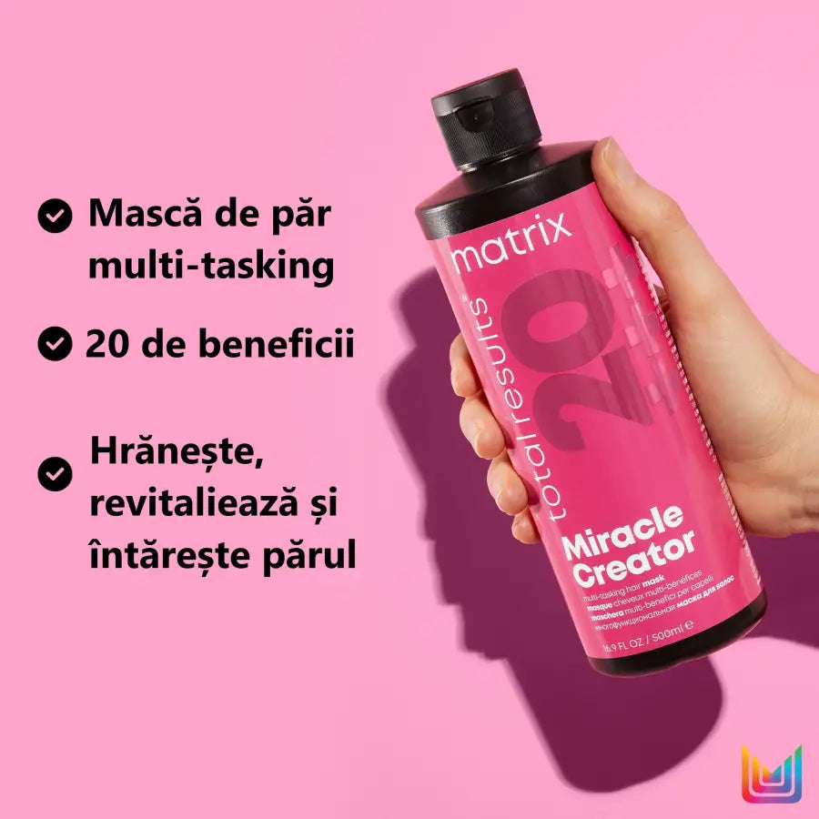Matrix Miracle Creator 20 – Masca Revitalizantă cu 20 de Beneficii 500ml - Păr