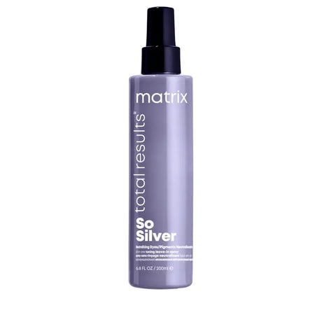 Matrix So Silver Toning Spray – Spray Leave-In pentru Neutralizarea Tonurilor Galbene 200ml - Păr