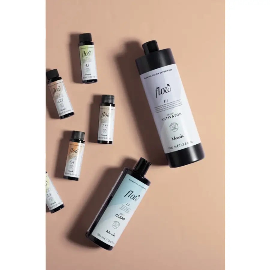 Nook Flow Activator 1000ml – Oxidant Activator Vegan Special pentru Colorarea Demi-Permanentă pe Bază de Ulei - Păr