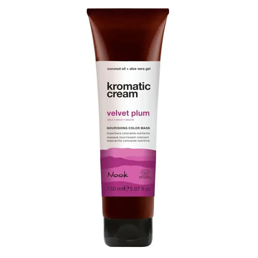 Nook Kromatic Cream – Cremă Profesională de Colorare Directă 150 ml cu Pigmenți Vii și Îngrijire Intensivă Fără Silicon