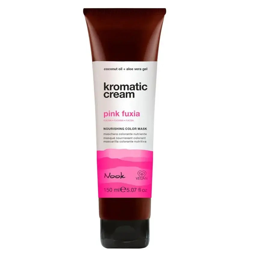 Nook Kromatic Cream – Cremă Profesională de Colorare Directă 150 ml cu Pigmenți Vii și Îngrijire Intensivă Fără Silicon