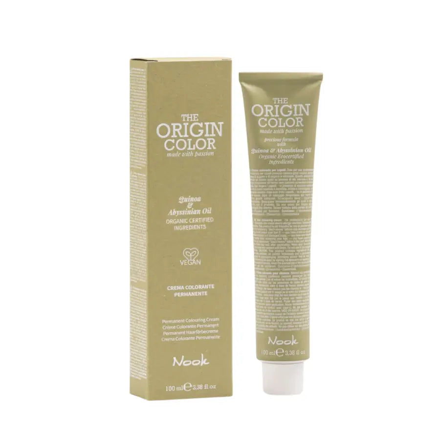 Nook Origin Color 100ml – Vopsea Profesională Permanentă cu Pigmenți Ultra-Puri & Protecție Capilară - Păr
