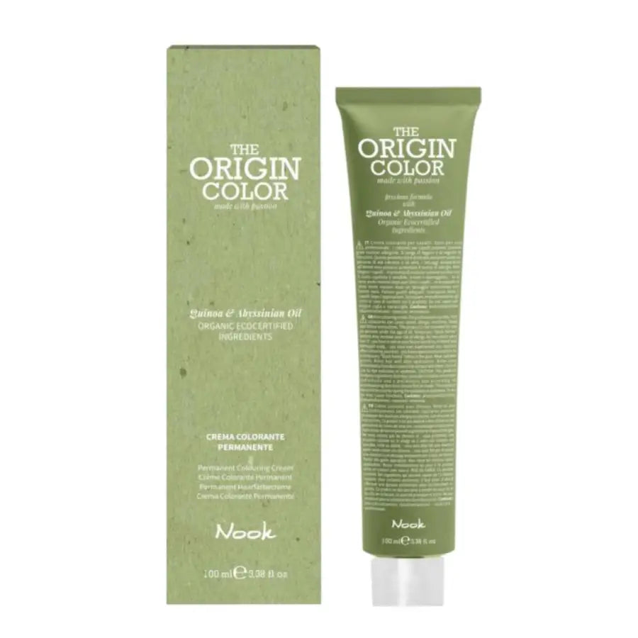 Nook Origin Color 100ml – Vopsea Profesională Permanentă cu Pigmenți Ultra-Puri & Protecție Capilară - 100 ml / Alb