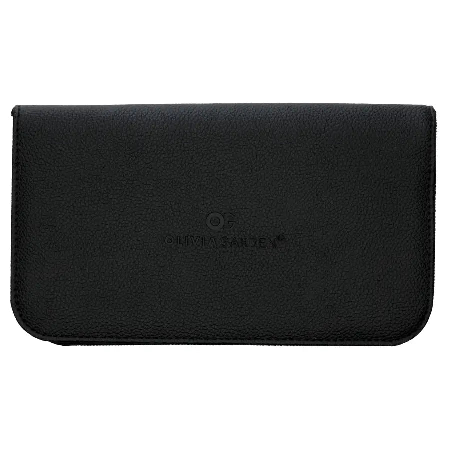 Olivia Garden Black Standard Pouch – Husă Profesională pentru Foarfeci cu 3 Compartimente Protecție Maximală și Design