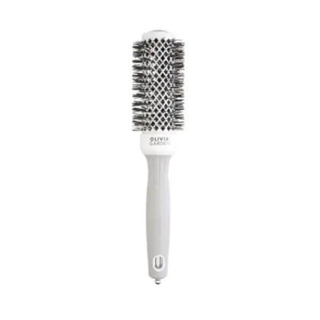 Olivia Garden Expert Perie De Păr Profesională Nano Thermic Ceramic+Ion Alb/Gri 35