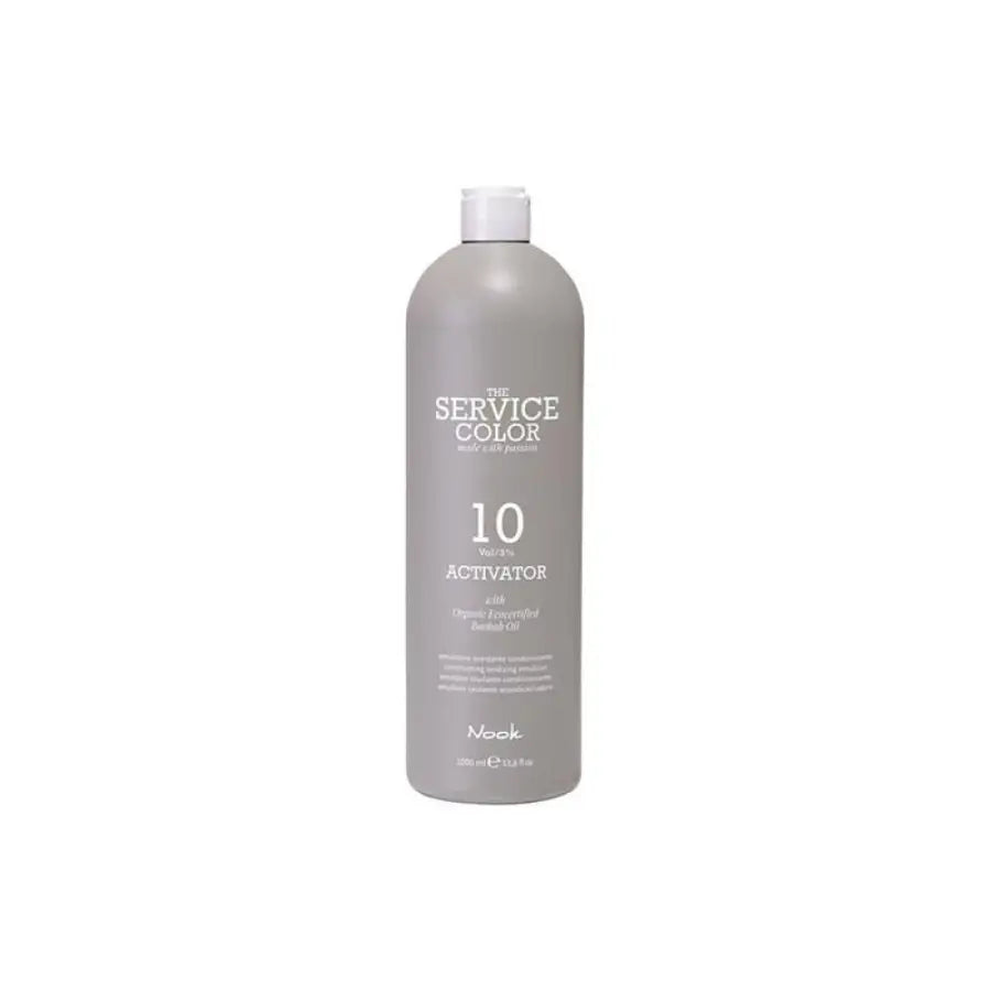 Oxidant Nook Service Color Activator 3% 10Vol pentru Rezultate Maxime și Formulă Îmbogățită cu Ulei de Baobab - 1000 ml