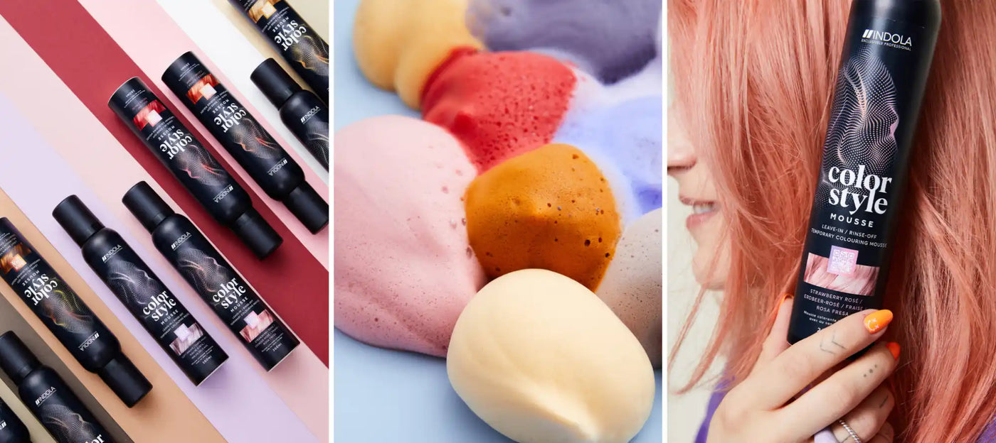 Spumă pentru coafat părul.