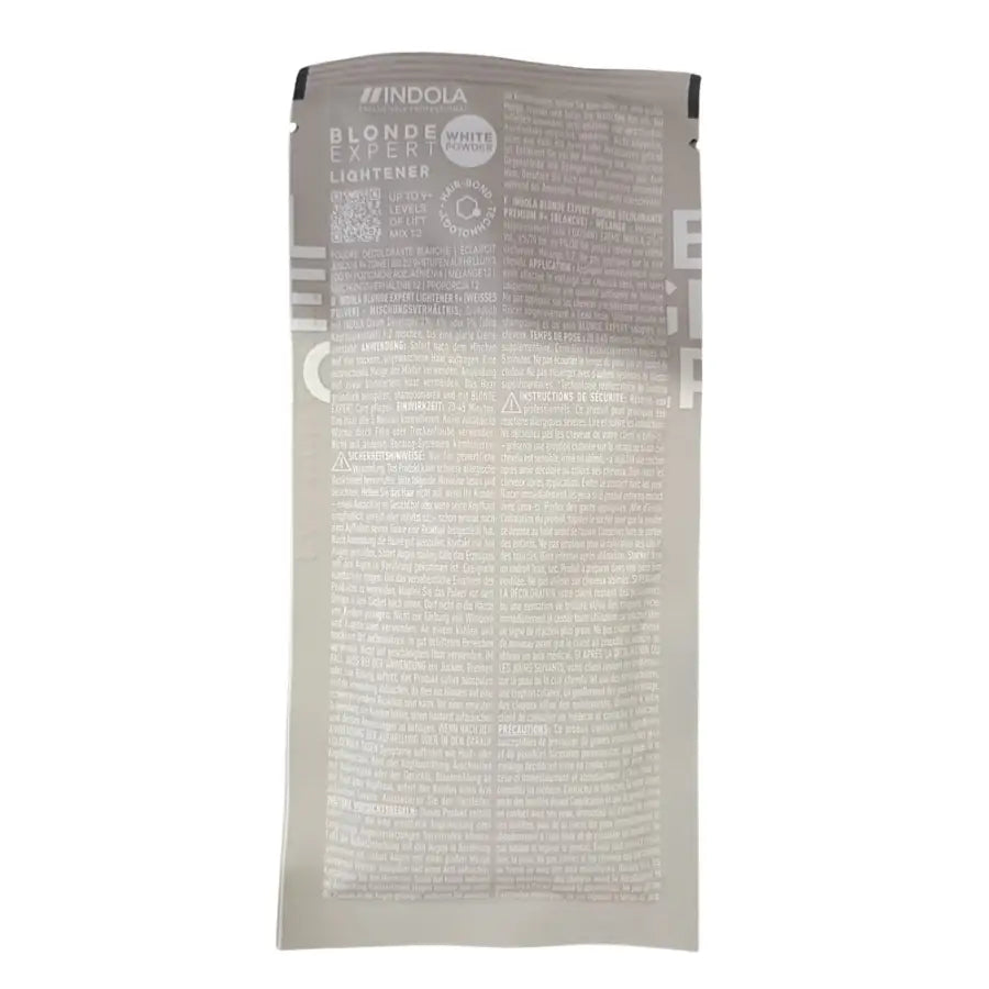 Pudră Decolorantă Albă cu Deschidere de până la 9 Tonuri Indola Blond Expert Premium 450 Gr - 450 gr - Păr