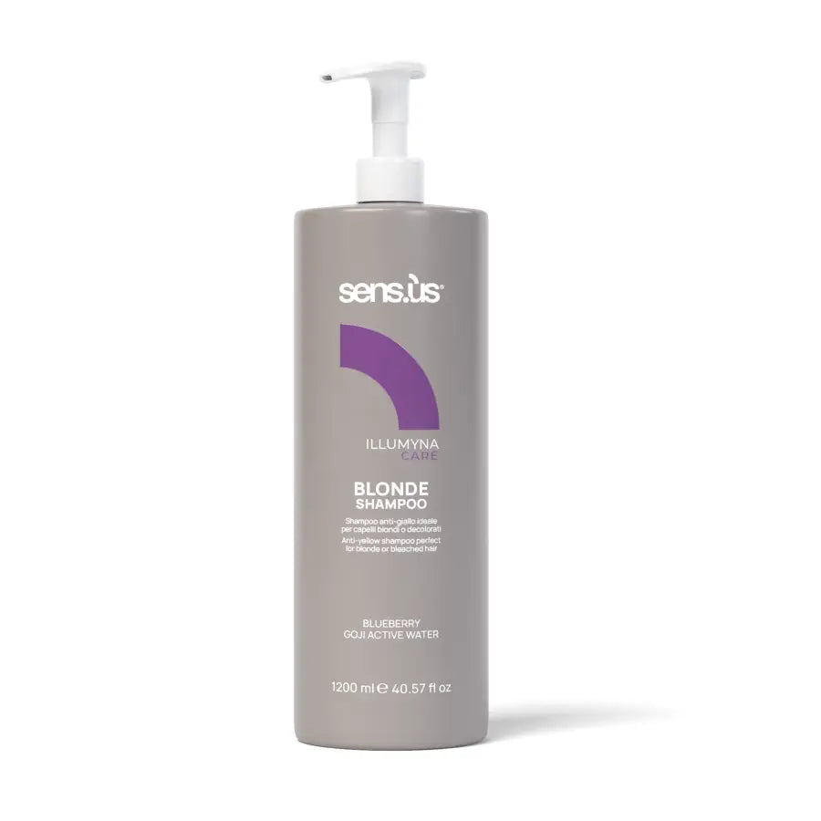 Șampon Anti-Îngălbenire Sensus Illumyna Blonde Shampoo pentru Părul Blond sau Decolorat - 1200ml