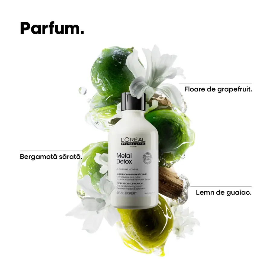 Șampon-Cremă Profesional L’Oréal Professionnel Metal Detox – Curățare Profundă a Metalelor Strălucire & Protecție