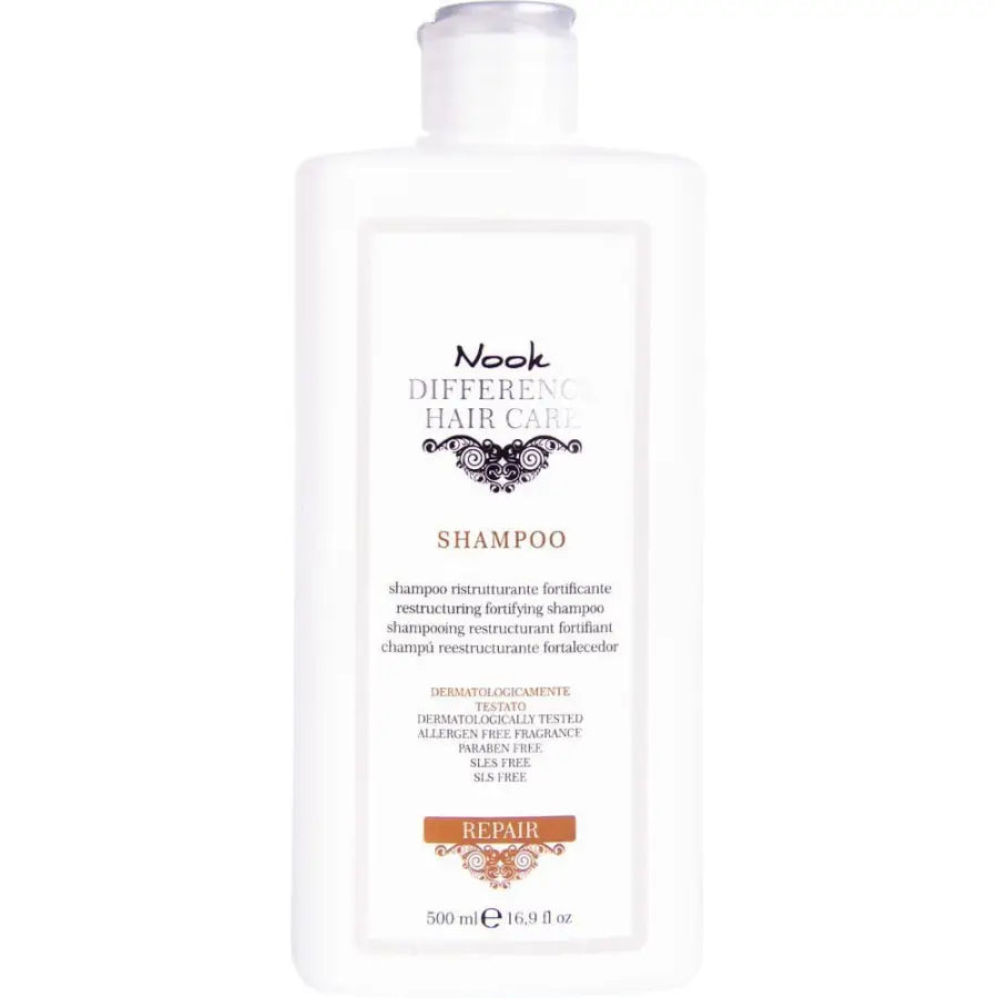 Șampon Fortifiant pentru Părul Uscat Bogat în Antioxidanți Nook Difference Hair Care Repair Restructuring Fortifying