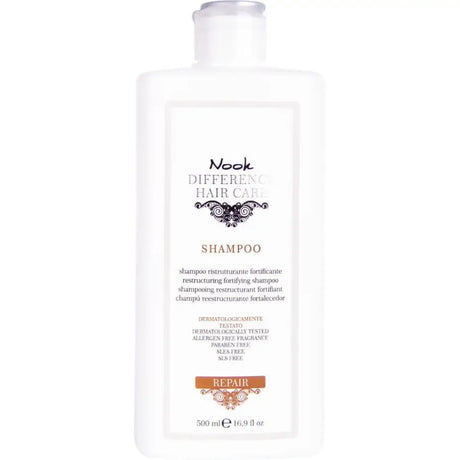Șampon Fortifiant pentru Părul Uscat Bogat în Antioxidanți Nook Difference Hair Care Repair Restructuring Fortifying