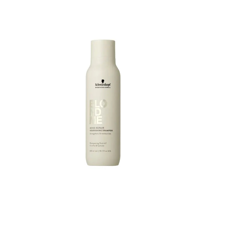 Șampon Hrănitor Schwarzkopf BLONDME Bond Repair – Curățare Delicată & Reparare pentru Păr Blond Fragil - 300 ml - Păr