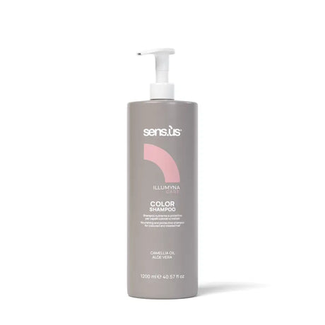 Șampon Hrănitor și Protector Sensus Illumyna Color pentru Păr Vopsit și Tratat Chimic - 1200ml - Păr