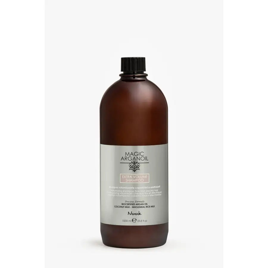 Șampon pentru Volum și Curățare Profundă Îmbogățit cu Ulei de Argan și Lapte de Cocos Nook Magic ArganOil Extra Volume