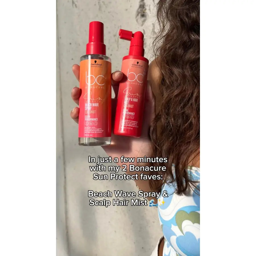 Schwarzkopf BC Sun Scalp & Hair Mist SPF20 – Protecție solară pentru scalp și păr cu ulei de cocos - Păr