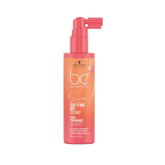 Schwarzkopf BC Sun Scalp & Hair Mist SPF20 – Protecție solară pentru scalp și păr cu ulei de cocos - Păr