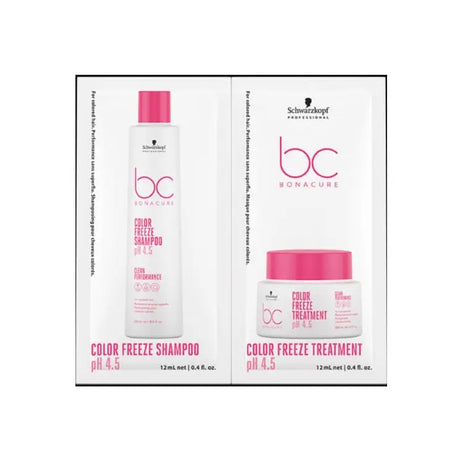 Schwarzkopf Professional Bonacure  Clean Performance Color Freeze Set Duo Șampon Si Balsam 2x12ml