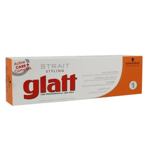 Schwarzkopf Strait Styling Glatt Kit No. 1 – Tratament Profesional pentru Îndreptarea Părului Cret și Vopsit - Păr