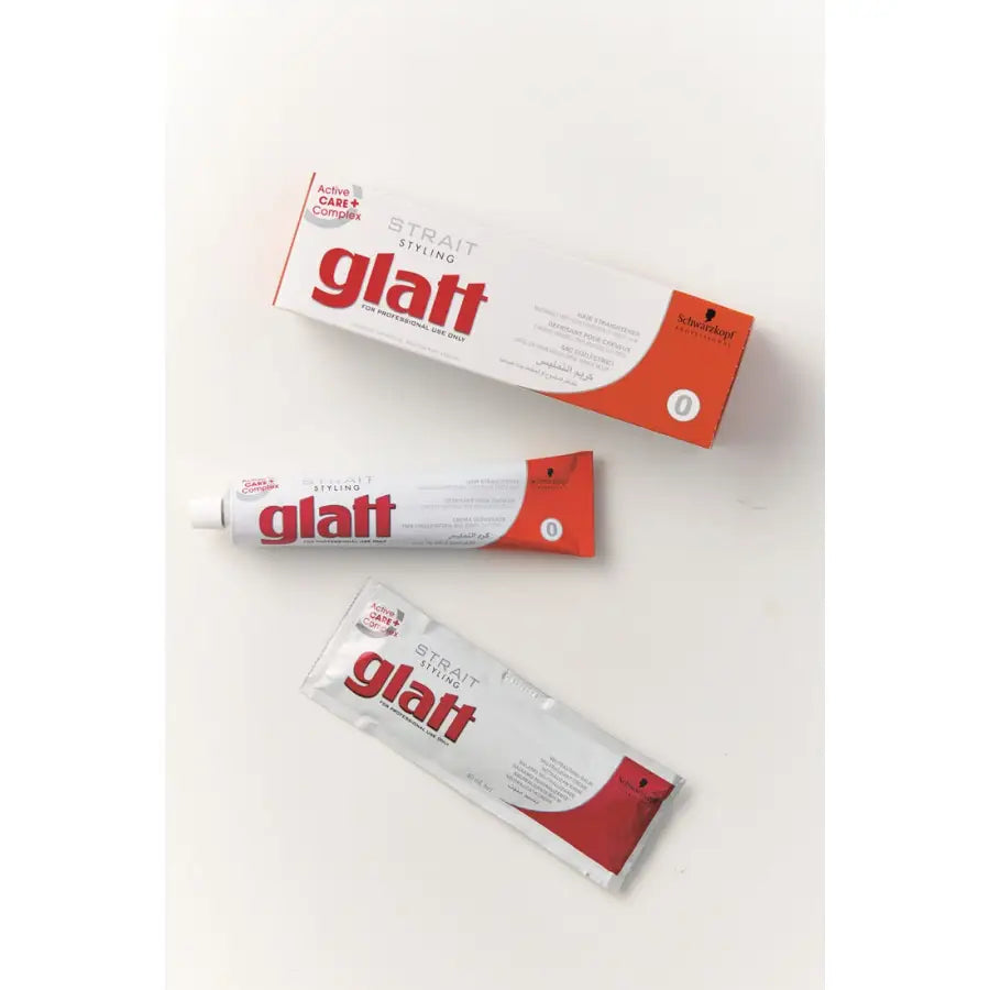 Schwarzkopf Strait Styling Glatt Kit No. – Tratament Profesional de Îndreptare Permanentă pentru Păr Natural Foarte