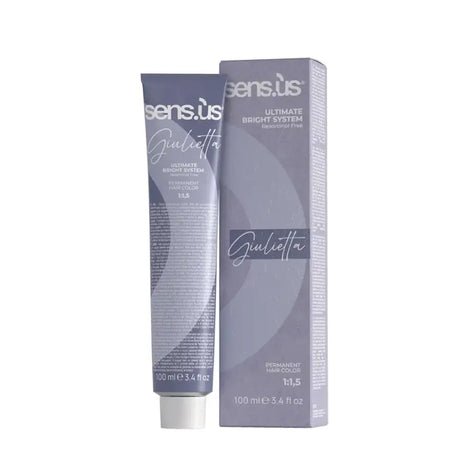 Sensus Vopsea de Păr Permanentă cu Amoniac Giulietta Ultimate Bright System Technology 100ml - 11.2 - Păr