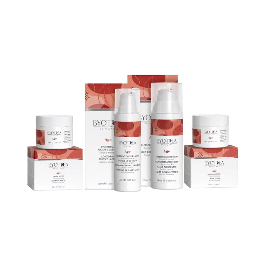 Set Anti-Îmbătrânire Byotea Age – Rutina Completă de Îngrijire Zi & Noapte cu Acid Hialuronic și Peptide Botox-Like