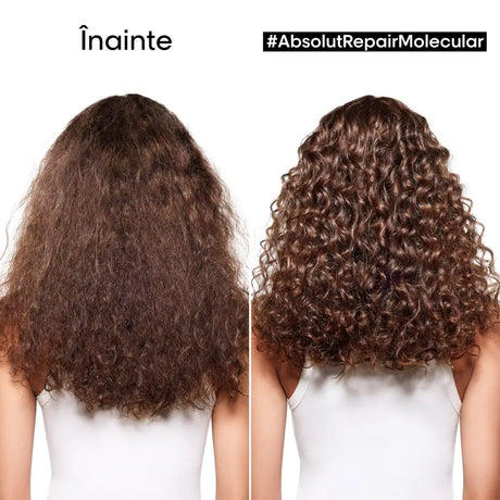 Set L’Oreal Professionnel Serie Expert Absolut Repair Molecular pentru Păr Deteriorat Șampon 300ml + Serum 250ml - Păr