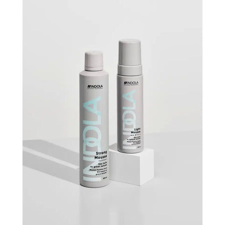 Spumă pentru Fixare Puternică și Volum de Durată Indola Strong Mousse 200ml - Păr