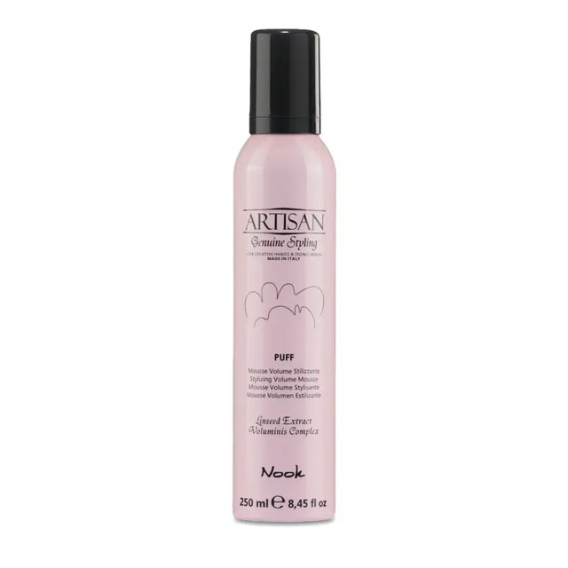 Spumă pentru Volum cu Extract de Semințe de In Fără Efect Încărcat al Părului Nook Artisan Puff 250ml - 250 ml - Păr