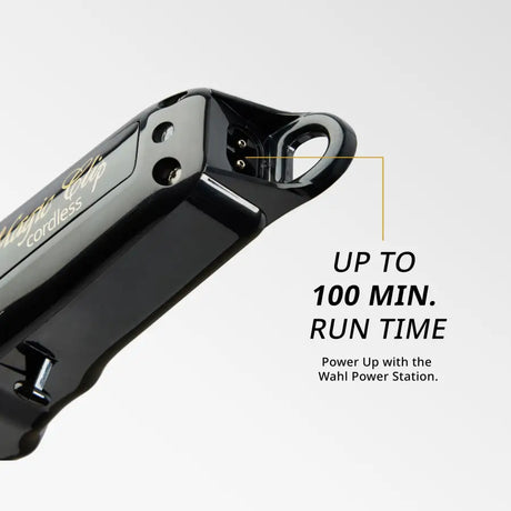 Wahl 5-Star Cordless Magic Clip Black – Mașină de Tuns Profesională cu Lamă Stagger-Tooth Motor Puternic și 8 Piepteni