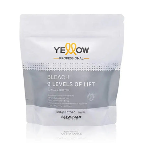 Decolorant Alb cu Deschidere de până la 9 Tonuri Yellow - 500 g - Păr